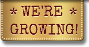 We're growing!